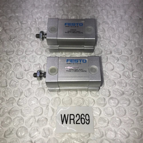 **Festo New Compact Air Cylinder ADN-1 2-1 2-A (Lot Of 2) Fast Shipping #