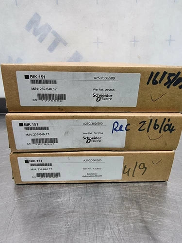 施耐德 Modicon BIK 151 | 部件号：239 646.17 | A250/350/500 | Bitbus EA / 1N