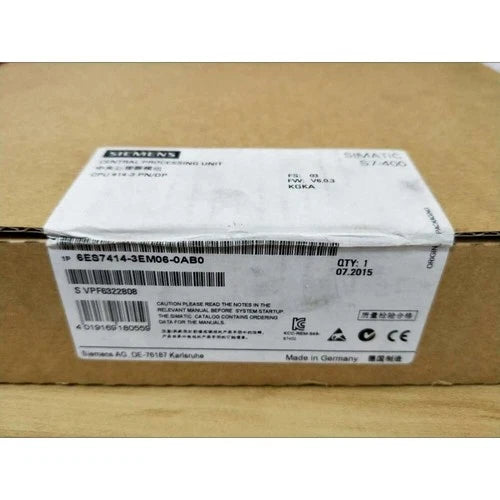 Siemens 6ES7414-3EM06-0AB0 New In Box 6ES7 414-3EM06-0AB0 Expedited Shipping 1PC