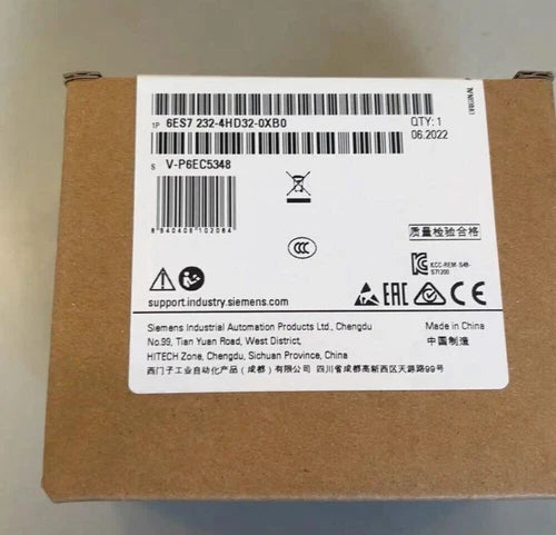 New Siemens 6ES7232-4HD32-0XB0 6ES7 232-4HD32-0XB0 S7-1200 Analog Output SM 1232