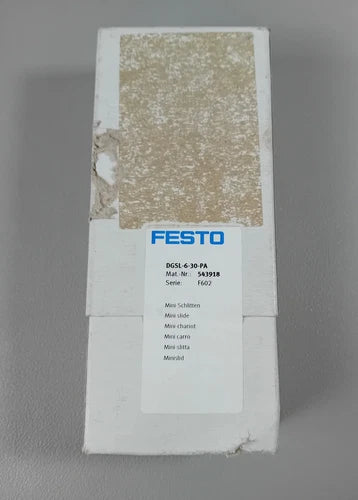 Festo 543918 DGSL-6-30-PA NEU OVP versiegelt