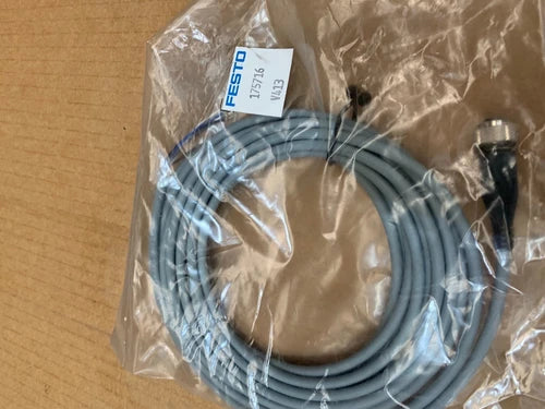 1 x Festo 175716 Model SIM-M12-5GD-5-PU Connecting Cable v413