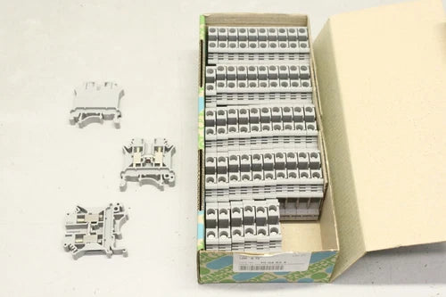 39x PHOENIX CONTACT Reihenklemme Schutzleiter 800V 41A 6mm 3004524 OVP