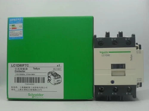 1PC Schneider LC1D80F7C AC 110V Contactor New In Box Expedited Shipping