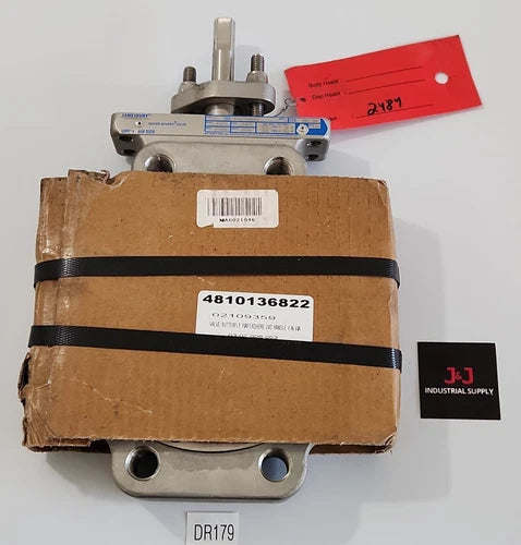 *BRAND NEW* Jamesbury 830L113600XZ Wafer-Sphere Valve 316SS XTREME + Warranty!