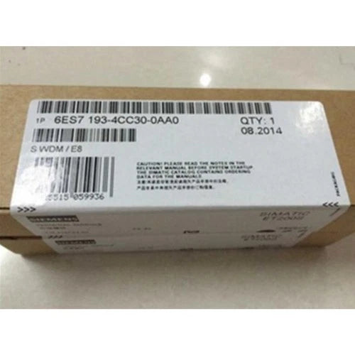 New Siemens 6ES7193-4CC30-0AA0 6ES71934CC300AA0 Terminal module for ET 200S