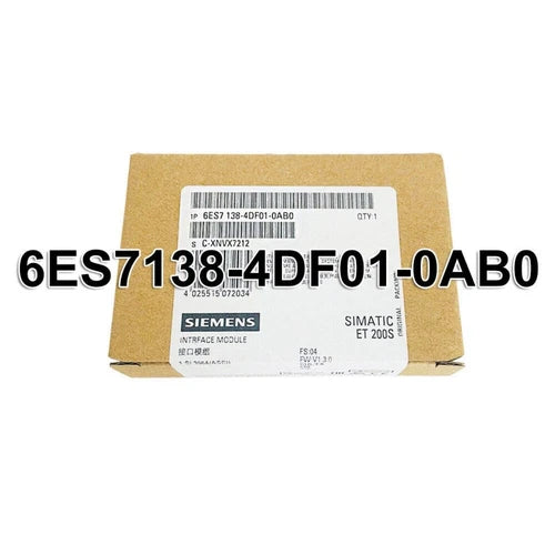 New Siemens 6ES7138-4DF01-0AB0 Electronics module for ET200S 6ES7 138-4DF01-0AB0