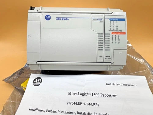 1764-24BWA ALLEN BRADLEY MICROLOGIX 1500 1764-24BWA BASE UNIT WITH LRP MODULE