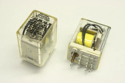 2x POTTER & BRUMFIELD 24V DC 3A 120V AC Relais