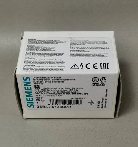 Siemens 3SB3 247-0AA51 NEU OVP