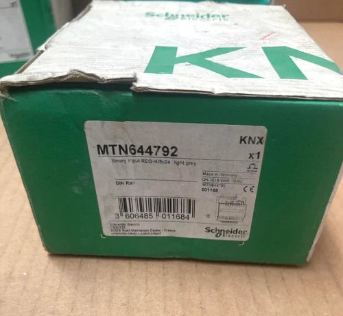 Schneider Electric DIN Rail MTN644792 Binary Input REQ-K/8x24 Light Grey