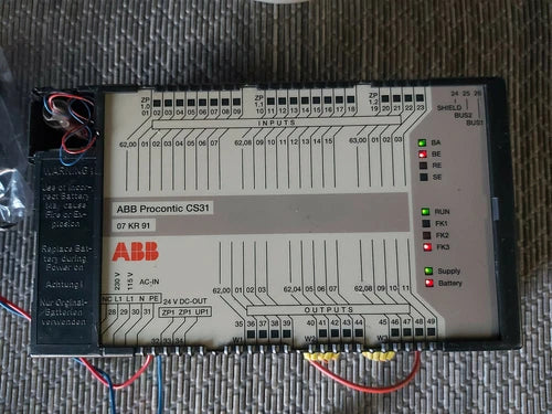 07 KR 91 ABB Procontic CS31 07 KR 91 PLC CONTROLLER