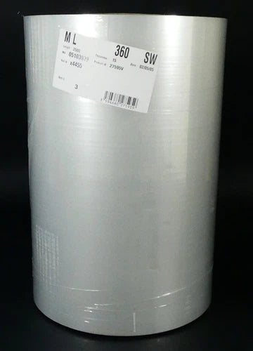 2500 metros de ar selado CRYOVAC ML 360 SW Verpackungsfolie St?rke 15 Breite 360mm