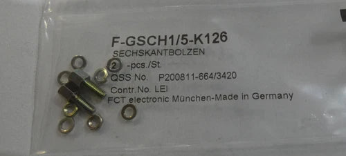 200 St¨¹ck | Befestigungsschraube / Sechskantbolzen f¨¹r Sub-D | F-GSCH1/5-K126