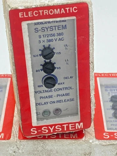 1pc x     S-System electromatic s 172156 380 Voltage Control Phase