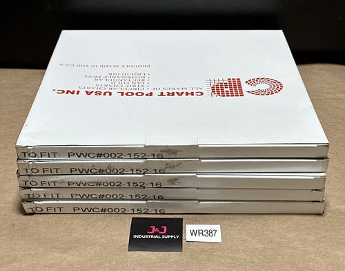 (5) BOXES- CHART POOL USA Circular Chart Recorder Paper 002-152-16 ~500sheets