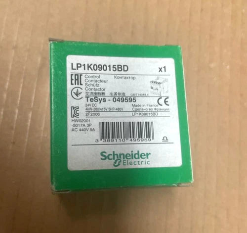 Schneider Electric TeSys-049595 LP1K09015BD Contactor