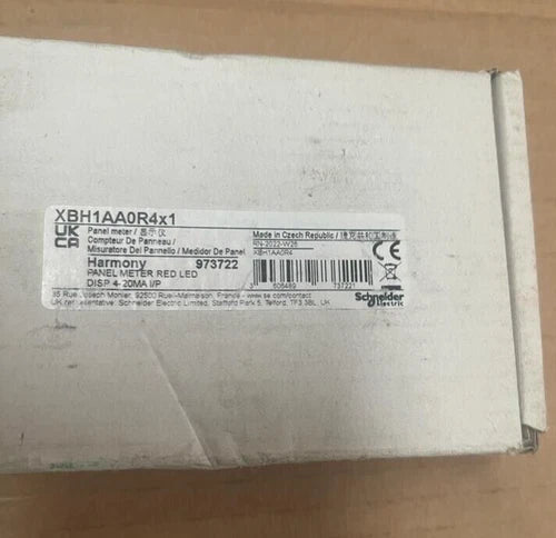 Schneider Electric Harmony XBH1AA0R4 Panel Meter Red LED DISP 4-20mA I/P