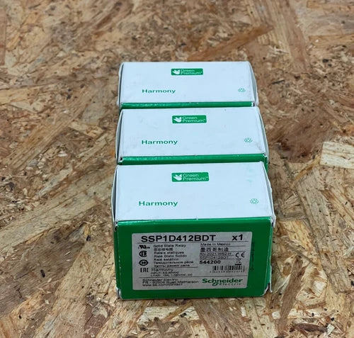 Schneider Electric - SSP1D412BDT - Harmony Solid State Relay, 12A DC Panel Mount