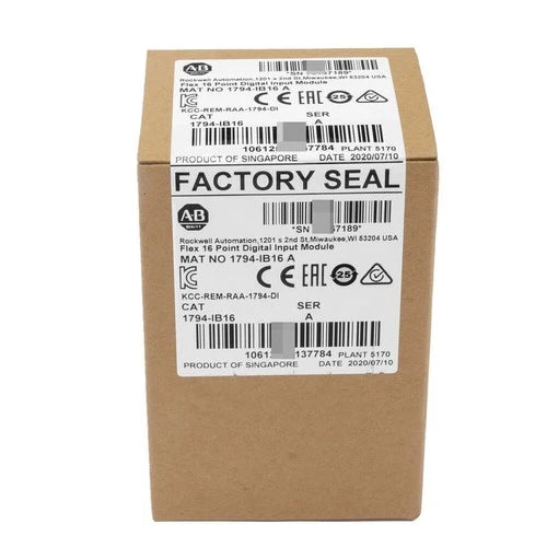 1794IB16 New Allen Bradley 1794-IB16 SER A Flex I/O Input Module US