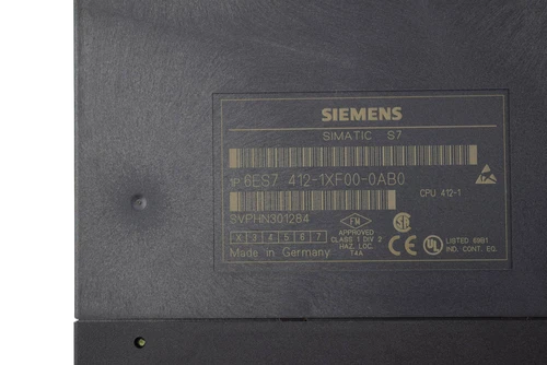 Siemens Simatic S7-400 CPU 412-1 6ES7 412-1XF00-0AB0 ( 6ES7412-1XF00-0AB0 ) E2