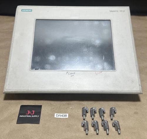 PREOWNED Siemens Simatic TP27 6AV3627-1QL01-0AX0 Touch Panel TP27-10¡± + WARRANTY