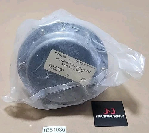 *NEW SURPLUS* Siemens 599-01081 Pneumatic Actuator 4" 3-8Psi 019940 + Warranty!