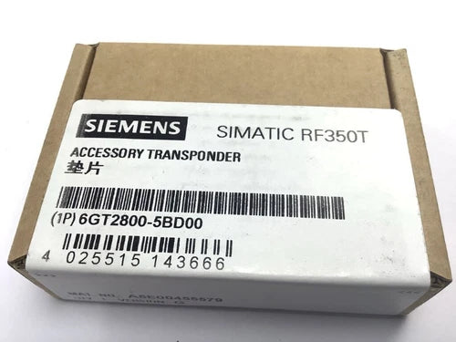 6GT28005BD0 - SIEMENS - 6GT2800-5BD00 RF350T 32K FRAM Transponder NEW