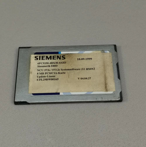 Siemens 6FC5250-4BX30-4AH3