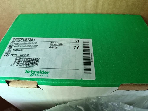SCHNEIDER 140CPU67261 ,  ENV?O R?PIDO! FACTURA GARANT?A INVOICE , Caja Abierta!