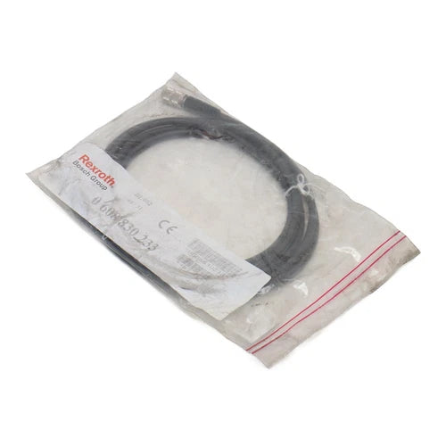 0 608 830 233 REXROTH, Cable connection + 2 BUS 8 PIN Male/Female 0608830233,...