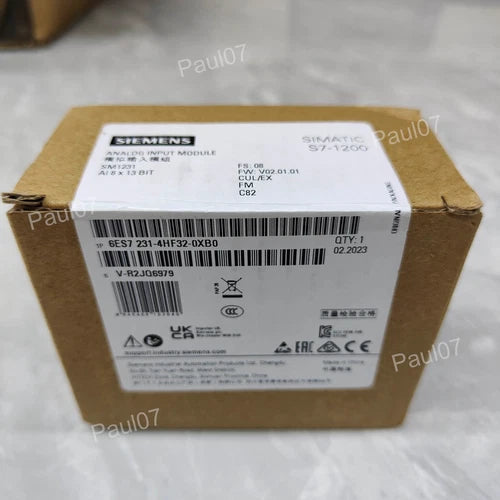 New Siemens 6ES7231-4HF32-0XB0 S7-1200 6ES7 231-4HF32-0XB0 Analog Input SM 1231