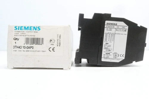 SIEMENS 3TH4310-0AP0 (230V 277V 50/60Hz) AUXILIARY CONTACTOR