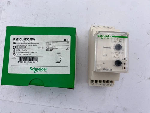1pc x SCNHEIDER ELECTRIC RM35LM33MW 940523 8B-2014-W10 PUMP CONTROL RELAY