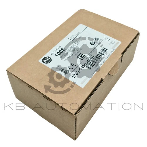 Contactor de segurança 100S-C23EJ404C, 23A, 24V 50/60Hz / 24VDC, 4 pólos de alimentação NA