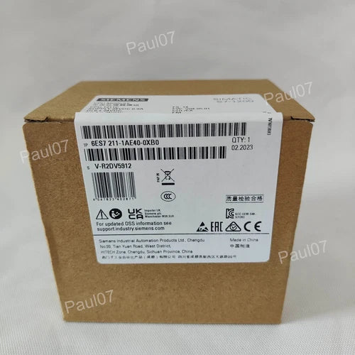 New Siemens 6ES7211-1AE40-0XB0 6ES7 211-1AE40-0XB0 SIMATIC S7-1200 CPU 1211C