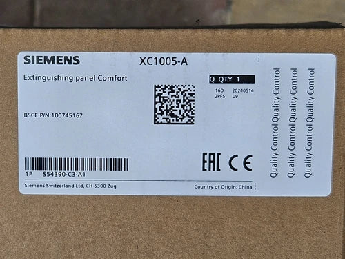 Siemens XC1005-A XC1005A  S54390-C3-A1 1116-CPR-043 NEW in Box