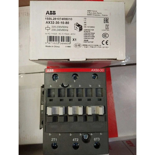 1pc new Abb AX32-30-10-80 AC220V Contactor in box Free Shipping