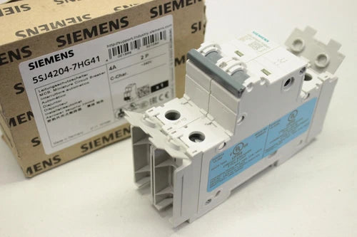SIEMENS 240V 14kA 2 Pole LS Circuit Breaker 5SJ4204-7HG41 ORIGINAL BOX