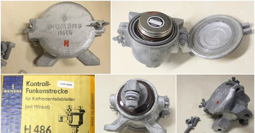 Siemens control spark gap H486 for cathode drop arrester - with angle