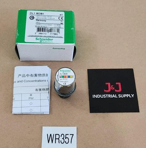 *BRAND NEW* Schneider Electric DL1 BDB1 LED Cluster White Lamp 24V + Warranty!