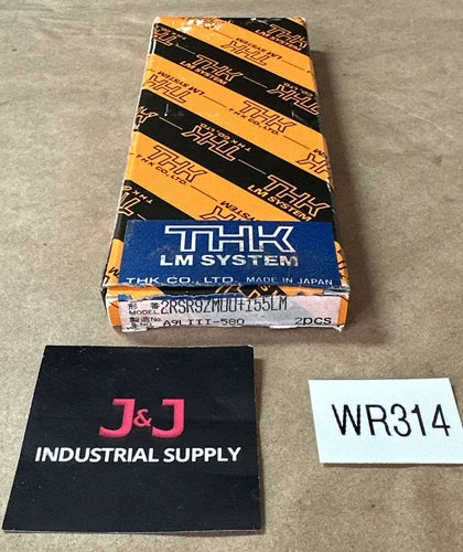 (2)NEW IN BOX THK 2RSR9ZMUU+155LM Linear Guide Rail W/ (2) Linear Guide Bearings