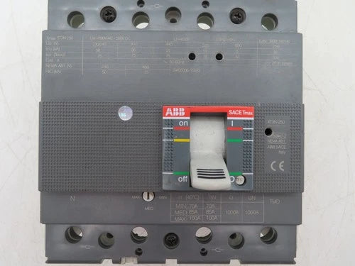 ABB SACE Tmax XT3N 250 4-polig Leistungsschalter