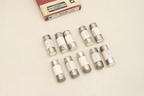10x 罗格朗 22x58 gF20 500V 20A Kapselsicherung 101532020A NEU