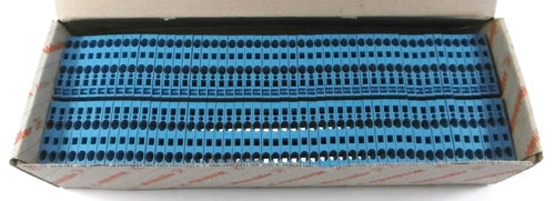 49 St¨¹ck Weidm¨¹ller Durchgangs-Reihenklemmen ZDU 4/4AN BL | 7904300000 Blau