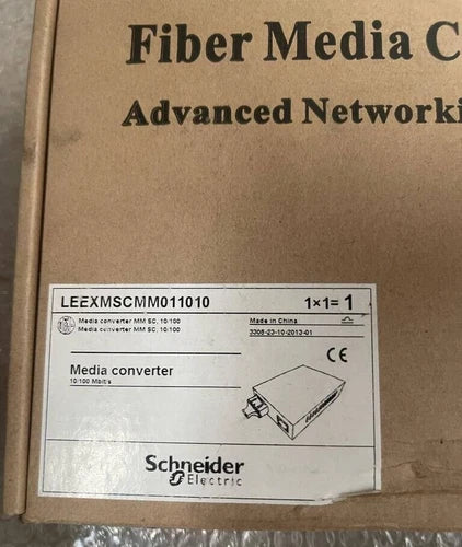 Schneider Electric Media Converter LEEXMSCMM011010 Media Converter MM SC, 10/100
