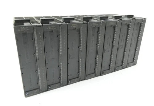 7x SIEMENS SIMATIC S7 6ES7 321-1BH02-0AA0 DIGITAL INPUT MODULES - set of 7