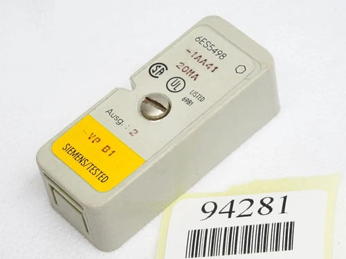 Siemens Messbereichsmodul 6ES5498-1AA41 20mA