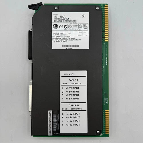 Allen-Bradley 1771-NIV (Ser. C) PLC-5 Analoges Eingangsmodul, 8-Kanal