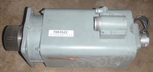 Siemens Permanent Magnet Motor 1FT5104-0AC74-1-Z_D462 7512 02 001_Z: K31 K42 K83